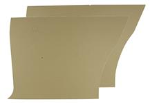 Panel Boards, Rear Quarter, 1964-67 Pontiac A-Body Coupe, Uncovered