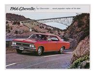 Sales Brochure, Full Color, 1966 Chevelle