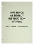 Factory Assembly Manual, 1970 Buick