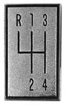 Shifter Plate, Console, 1966-67 Chevelle & El Camino, 4 Speed