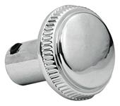 Knob, Radio/Vent/Wiper, 1964 Chevelle/El Camino, Chrome