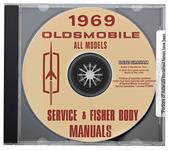 Service Manuals, Digital, Chassis & Fisher Body, 1969 Oldsmobile