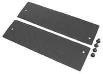 Radiator Seals, 4-Row, 1970-72 Oldsmobile, w/o A/C, 6pc