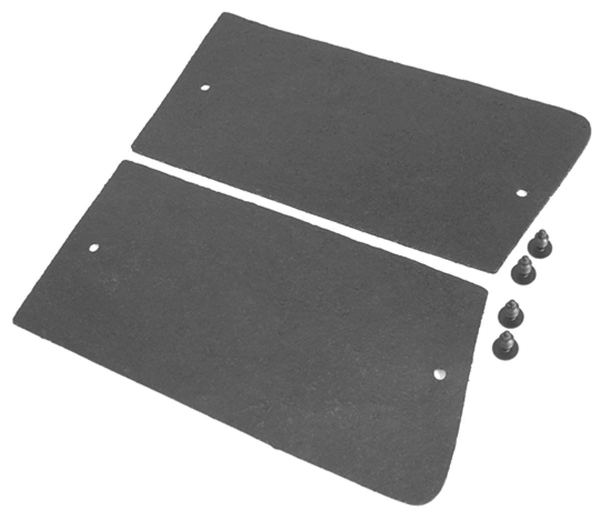 Radiator Seals, 2/3Row, 197072 Oldsmobile, w/o A/C