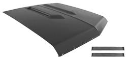 Hood, Steel, 1967 Chevelle & El Camino, SS, w/Inserts
