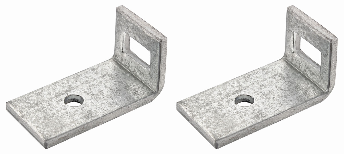RESTOPARTS Brackets, Header Panel/Grille, 1969 Chevelle/El Camino