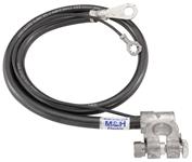 Battery Cable, Negative, 1970 Cutlass, V8 455, Top Post