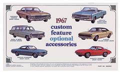Accessory Sales Brochure, 1967 Chevrolet