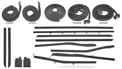 Seal Kit, 1970-72 Cutlass Stage I, Supreme Coupe, Repro Felts