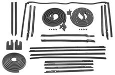 Seal Kit, 1969 Chevelle Stage I, Convertible, Original Felts