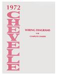 Wiring Diagram Manual, Complete Chassis, 1972 Chevelle/El Camino
