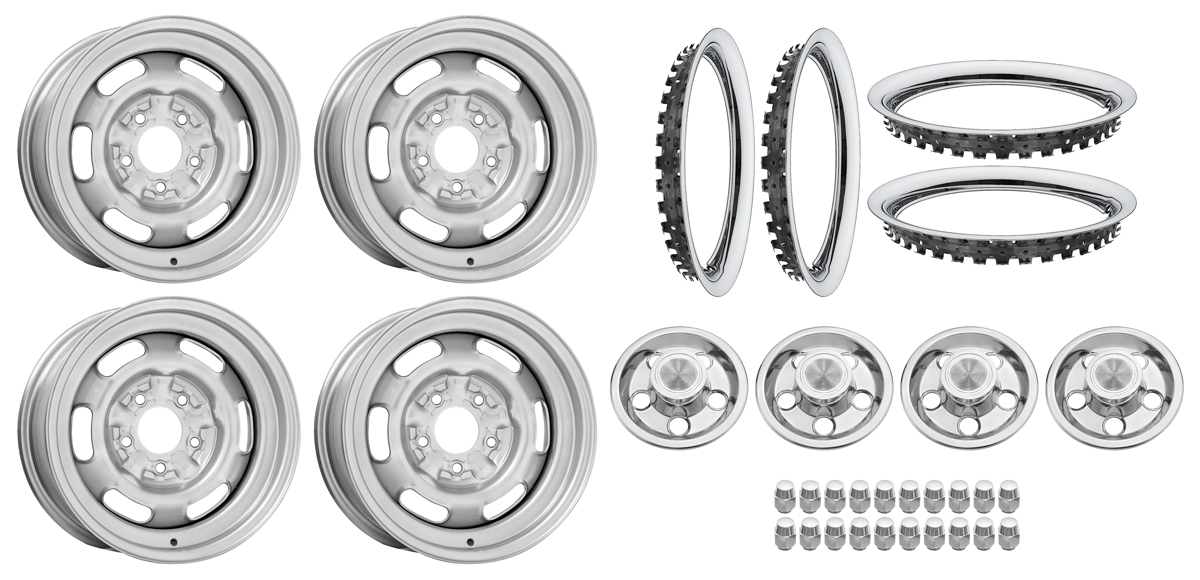 Wheel Kit, Rally I, 1965 Pontiac, 14
