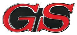 Emblem, Grille, 1967 & 1969 "GS"