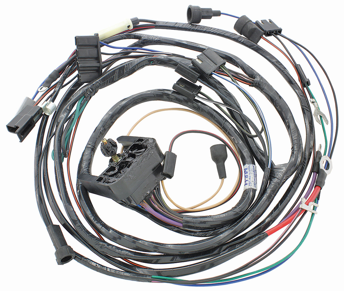 M&H Wiring Harness, Engine, 1969 Lemans/Tempest, 6 Cyl., W/AC