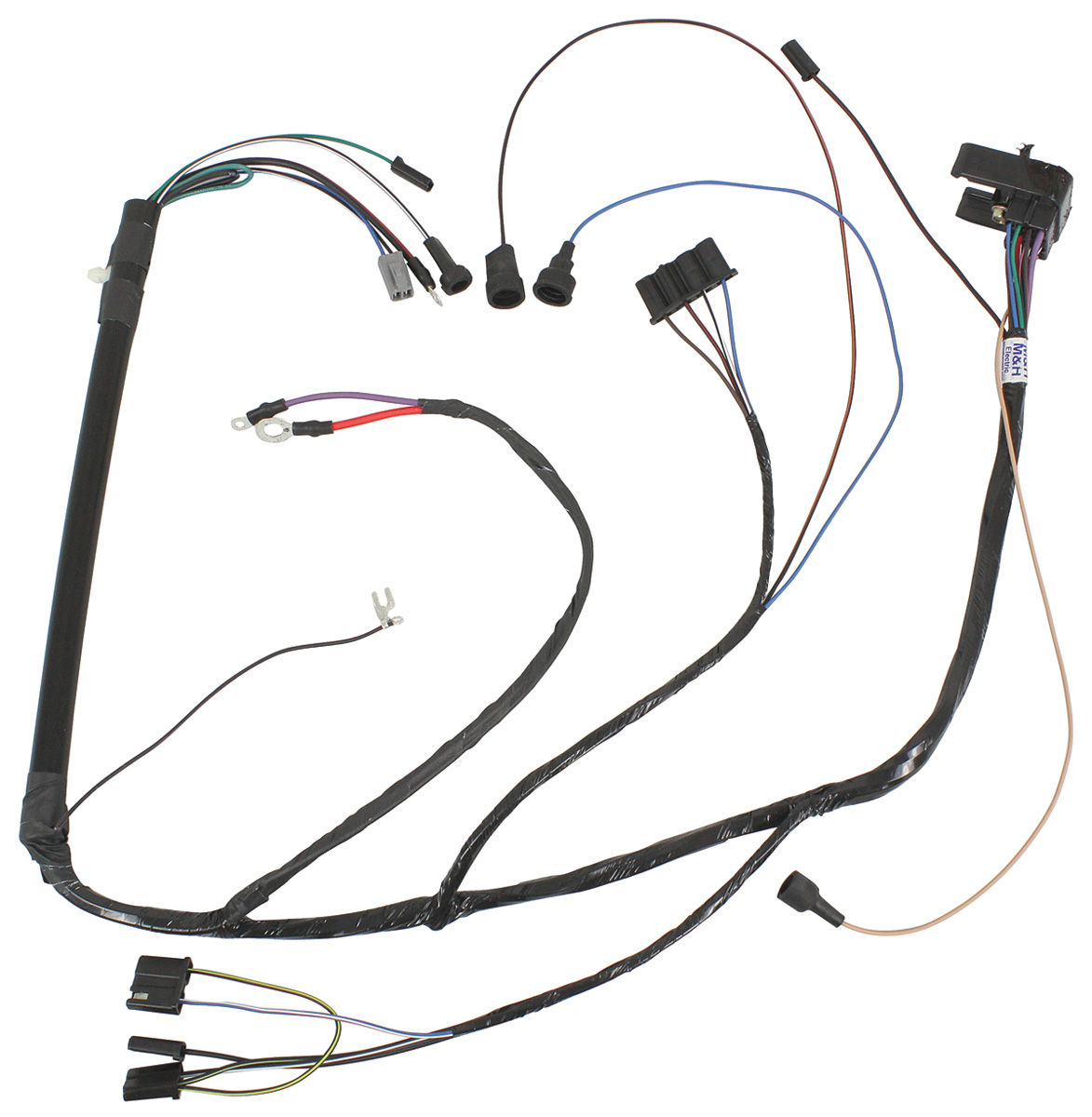 Wiring Harness, Engine, 1969 GTO/Lem./Temp./Grand Prix, V8 @ OPGI.com