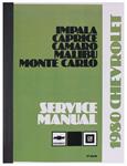 Service Manual, Chassis, 1980 Malibu/El Camino/Monte Carlo