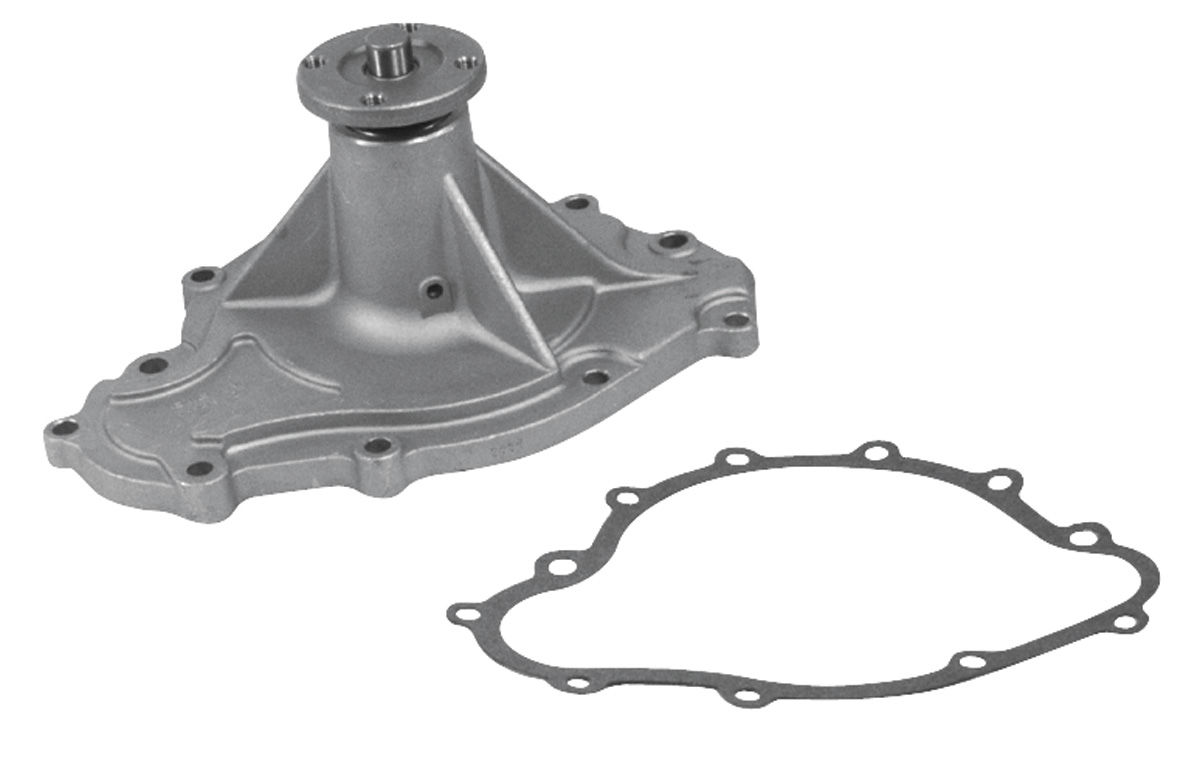 Water Pump, 196977 Pontiac, V8, 11Bolt Style, Milodon High