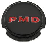 Emblem, Wheel, 1967-70 Pontiac, Rally II, Black