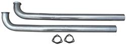 Downpipes, Exhaust, Pypes, Pontiac, w/ Ram Air or HO 3-Bolt Flanges