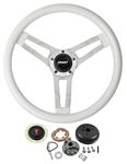 Steering Wheel Kit, Grant Classic 5, 1959-63/1967-68 Pontiac, White