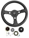 Steering Wheel Kit, Grant Formula GT, 1964-66 G/T/L, Black