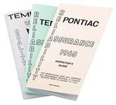 Inspectors Guides, 1966 Pontiac Tempest/LeMans