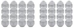 Lug Nut Set, 8-Lug Wheel, 1960-62 Bonn/Cat/GP, LH/RH, 32 PCS