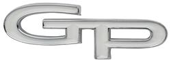 Emblem, Trunk Lid, 1967-68 Grand Prix