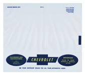Owners Manual Bag, Plastic, 1964-66 Chevrolet