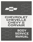 Service Manual, Body, 1965 Chevrolet