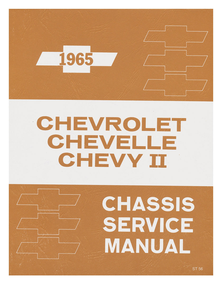 Service Manual, Chassis, 1965 Chevrolet