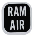 Decal, 69-70 GTO, Ram Air Knob