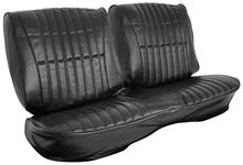 Seat Upholstery, Vinyl, 1977 Cutlass, Front Split Bench w/o Armrest