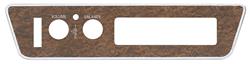 Faceplate, 8-Track, 1970 Oldsmobile Cutlass