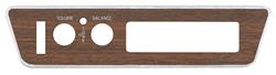 Faceplate, 8-Track, 1971 Oldsmobile Cutlass