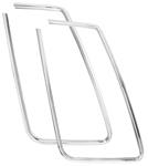 Moldings, Opera Window, 1973-77 Cutlass Supreme, Standard Coupe, 5-1/2" Top Width