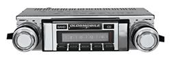 Stereo, CAS, USA-630 4-Channel, 1966-67 Cutlass, Tuner/USB/AUX