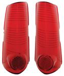 Lens, Tail Lamp, 1963 Catalina & Bonneville, Exc. Wagon