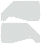 Door Glass, Front, 1965-68 Bonneville & Catalina, 4-Dr. Sedan/Wagon