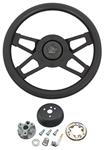 Steering Wheel Kit, Grant Challenger, 1964-65 A-Body & 1948-59 GM Truck, Black