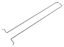 Trunk Rods, 1968-72 A-Body, Convertible