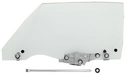 Door Glass/Guide Assembly, 1970-72 Chevelle Coupe/Convertible