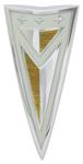 Emblem, Trunk Lid, 1962 Bonneville & Catalina & Grand Prix, Arrowhead