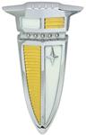 Emblem, Fuel Door, 1960 Bonneville & Catalina