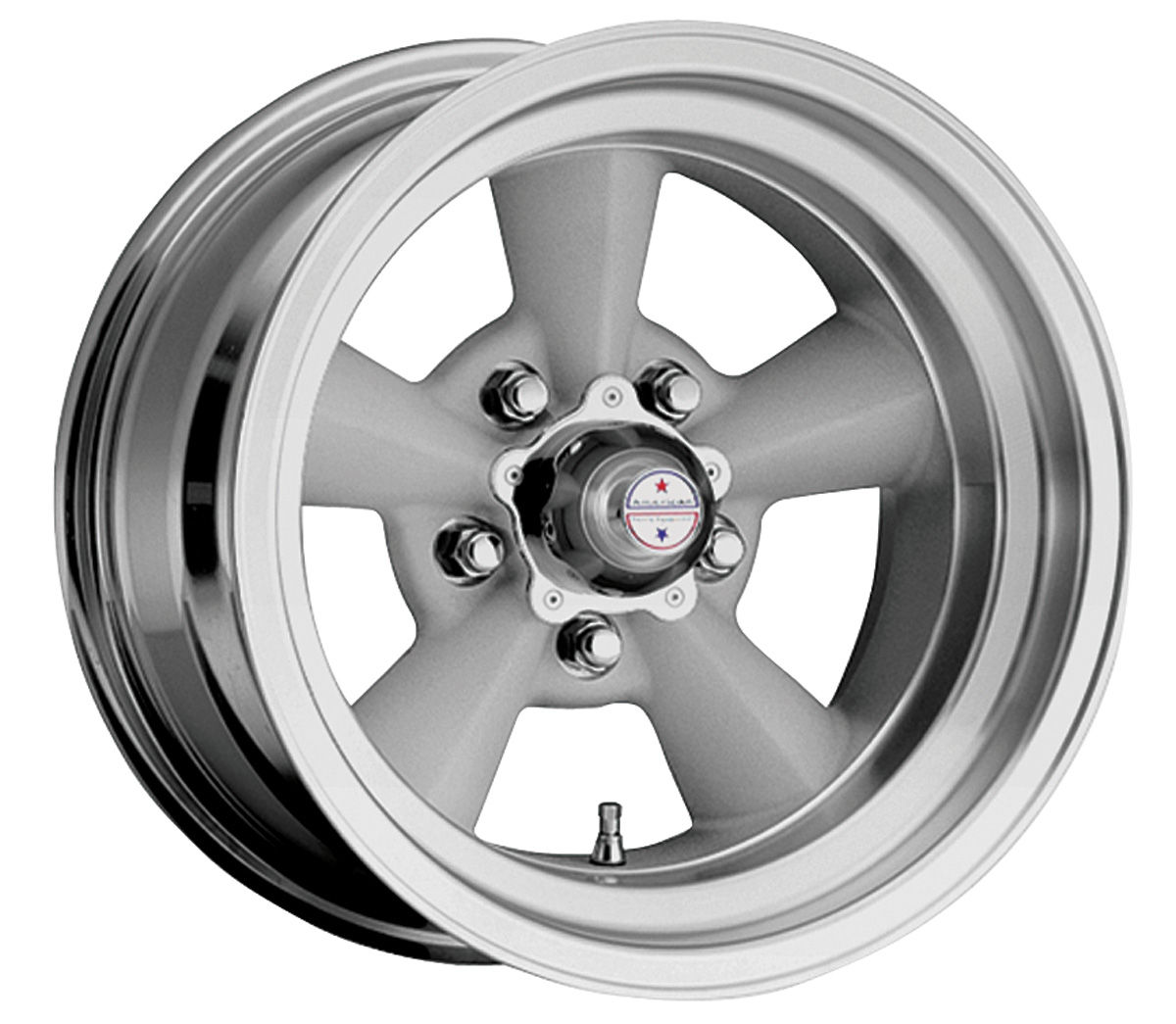 Wheel, American Racing, TorqThrust Original, 15" X 5"