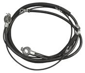 Spring Ring Battery Cable, Negative, 1969-70 Chevelle/El Camino, 6 Cylinder