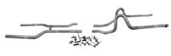 Exhaust Kit, Flowmaster, 1964-72 A-Body, w/ 50 Series 3-Chamber Mufflers