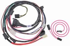 Wiring Harness, Engine, 1969 GTO & LeMans & Tempest, V8, HEI, Ext. Reg.