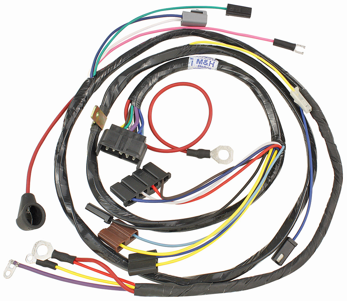 Wiring Harness, Engine, 1971 Skylark, 350 V8, w/AC @ OPGI.com