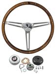 Steering Wheel Kit, Grant Classic Nostalgia, 1967-68 Buick, Wood